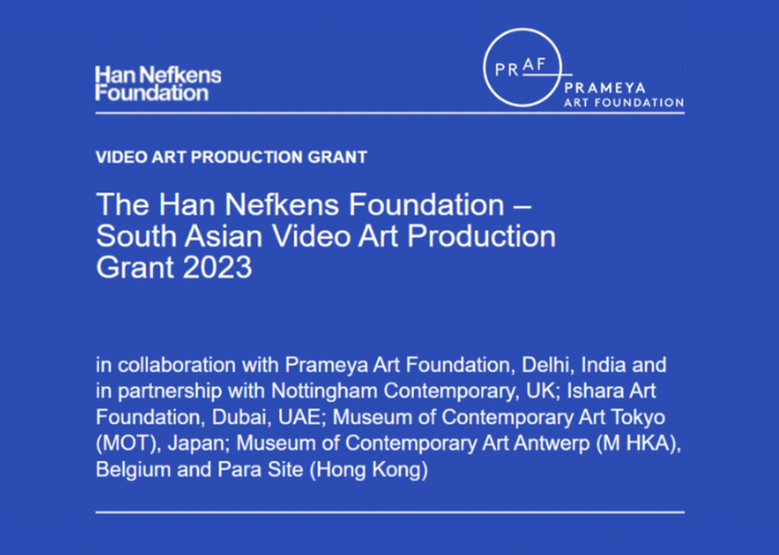 Prameya Art Foundation, in collaboration with Han Nefkens Foundation